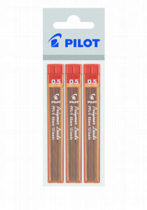 Pilot פיילוט 3 חבילות חודים לעיפרון מכני 0.5 מ"מ Pilot פיילוט 3 חבילות חודים לעיפרון מכני 0.5 מ"מ