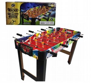 שולחן כדורגל עץ לילדים 63*42*98 ס"מ שולחן כדורגל עץ לילדים 63*42*98 ס"מ
