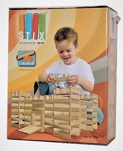 STIX סטיקס 250 חלקים צבע טבעי (תואם קפלה) STIX סטיקס 250 חלקים צבע טבעי (תואם קפלה)