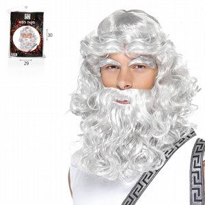 פאה וזקן משה רבנו לתחפושת פאה וזקן משה רבנו לתחפושת