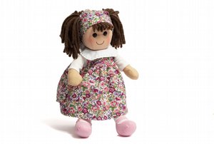 בובת אנושקה חצאית פרחונית בובת אנושקה חצאית פרחונית