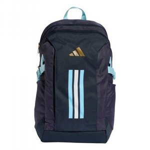 תיק בית ספר ספורטיבי אדידס שחור פסים תכלת 245084 Adidas תיק בית ספר ספורטיבי אדידס שחור פסים תכלת 245084 Adidas