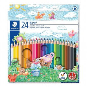 Staedtler שטדלר 24 עפרונות צבעוניים Staedtler שטדלר 24 עפרונות צבעוניים