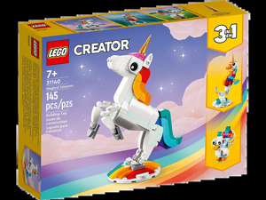 לגו קריאטור חד קרן קסום 3 ב-1 31140 Lego Creator לגו קריאטור חד קרן קסום 3 ב-1 31140 Lego Creator