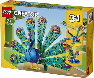 לגו קריאטור 3 ב-1 טווס אקזוטי 31157 Lego Creator לגו קריאטור 3 ב-1 טווס אקזוטי 31157 Lego Creator