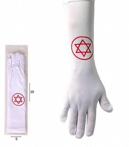 כפפות לבנות ארוכות לאח או אחות כפפות לבנות ארוכות לאח או אחות