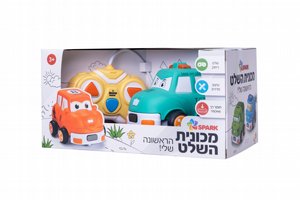 מכונית שלט ראשונה שלי – צבע טורקיז Spark Toys מכונית שלט ראשונה שלי – צבע טורקיז Spark Toys