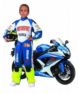 תחפושת נהגת מרוצי אופנועים כולל קסדה מפוארת תחפושת נהגת מרוצי אופנועים כולל קסדה מפוארת