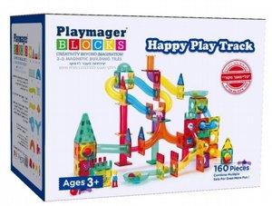 פליימאגר סופר סט לונה פארק 160 חלקים Playmager פליימאגר סופר סט לונה פארק 160 חלקים Playmager