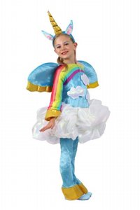 תחפושת חד קרן צבעי הקשת מהודרת רוביס תחפושת חד קרן צבעי הקשת מהודרת רוביס