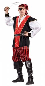 תחפושת פיראט שודד ים נוער/מבוגרים תחפושת פיראט שודד ים נוער/מבוגרים