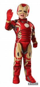 תחפושת איירון מן שרירי סדרת "הנוקמים" לפעוטות של חברת רוביס תחפושת איירון מן שרירי סדרת "הנוקמים" לפעוטות של חברת רוביס