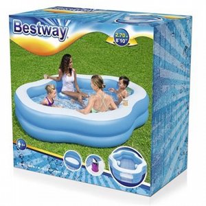 בריכה משפחתית מתנפחת SPLASHVIEW עם חלון BESTWAY דגם 54409 בריכה משפחתית מתנפחת SPLASHVIEW עם חלון BESTWAY דגם 54409