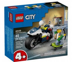 לגו סיטי מרדף על אופנוע משטרה 60455 Lego לגו סיטי מרדף על אופנוע משטרה 60455 Lego