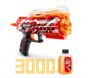 אקס שוט רובה כדורי ג'ל אוטומטי X-SHOT אקס שוט רובה כדורי ג'ל אוטומטי X-SHOT
