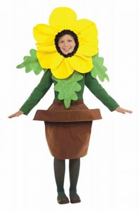 תחפושת פרח בעציץ של חברת רוביס תחפושת פרח בעציץ של חברת רוביס