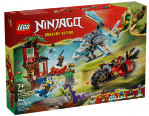 לגו נינג'גו - קרב על בית העץ עם רכבי הנינג'ה 71857 Lego לגו נינג'גו - קרב על בית העץ עם רכבי הנינג'ה 71857 Lego