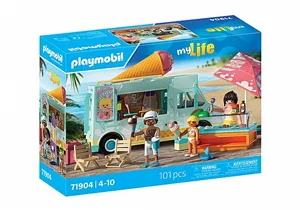 פליימוביל משאית גלידה עם חנות גלישה 71904 Playmobil פליימוביל משאית גלידה עם חנות גלישה 71904 Playmobil