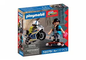 פליימוביל מרדף אופנועים 72079 Playmobil פליימוביל מרדף אופנועים 72079 Playmobil