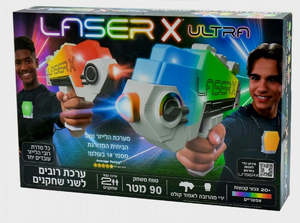 Laser X משחק אקדחי לייזר רבולושיין אולטרה חדש Laser X משחק אקדחי לייזר רבולושיין אולטרה חדש