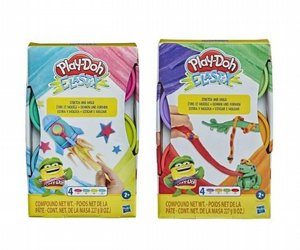 Play Doh פליידו אלסטי מארז 4 צבעים Play Doh פליידו אלסטי מארז 4 צבעים