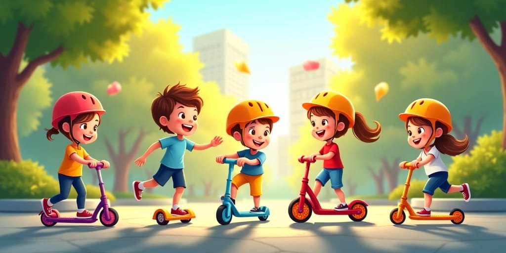 בחירת קורקינט לילדים לפי גיל וסוג רכיבה