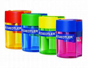 Staedtler שטדלר מחדד מתכת אייכותי איחסון Staedtler שטדלר מחדד מתכת אייכותי איחסון